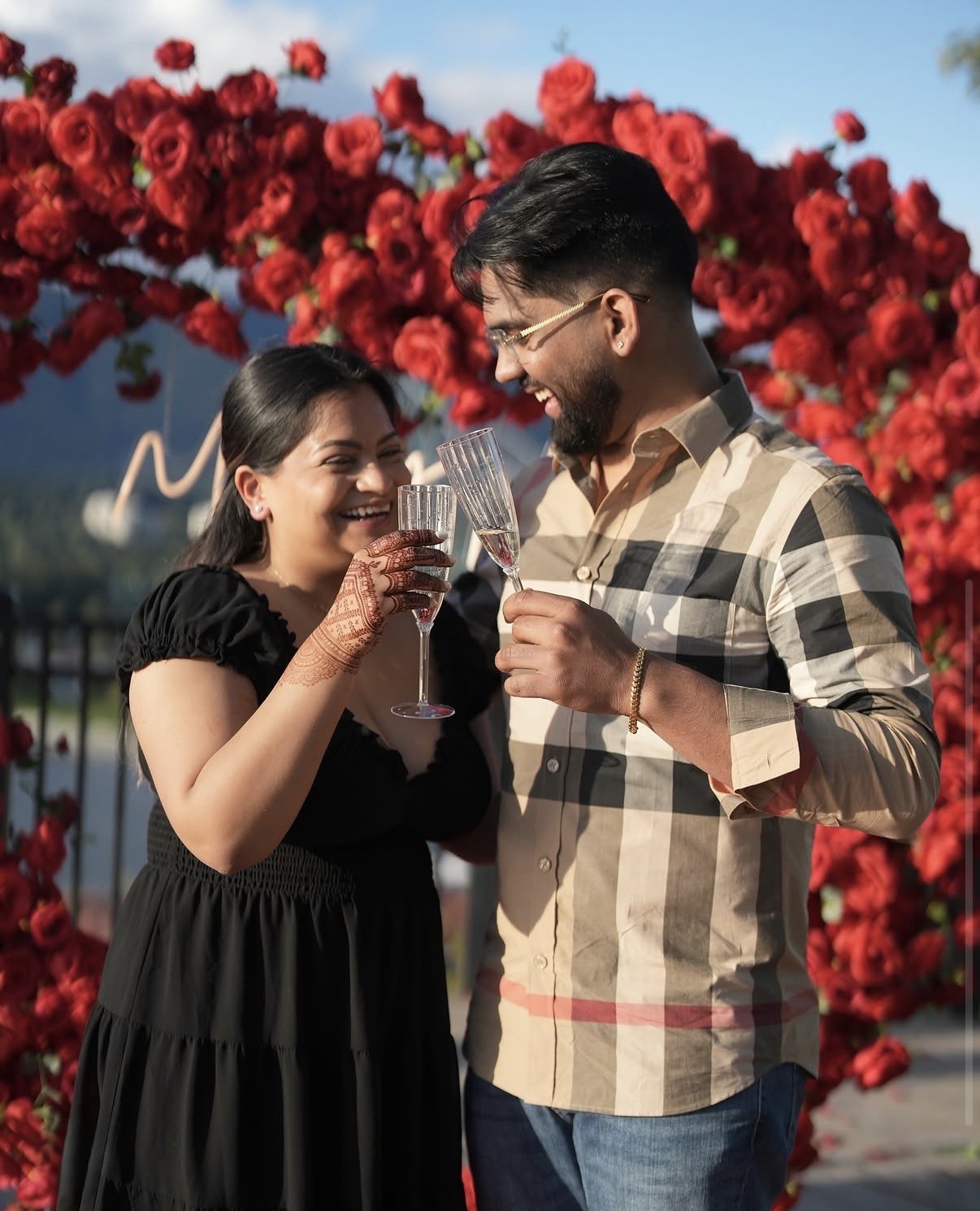 Ritesh & Sejal in Traditional Attire